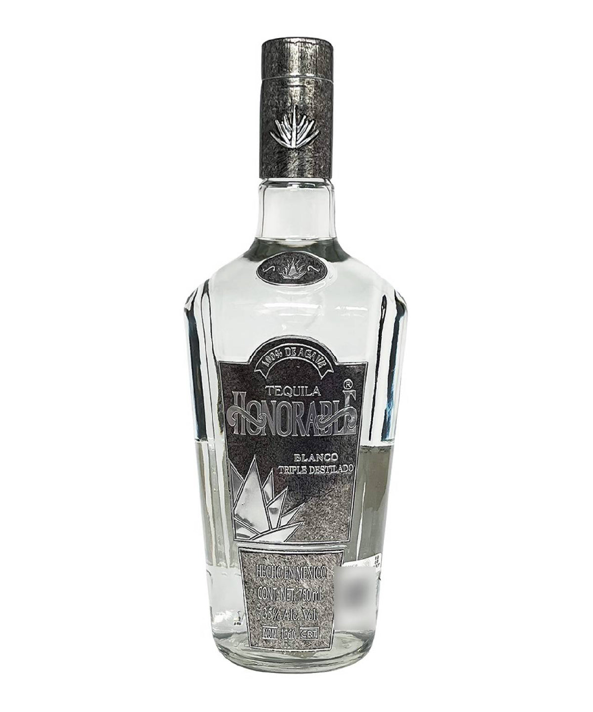 Tequila Honorable Artesanal Blanco 750 ml