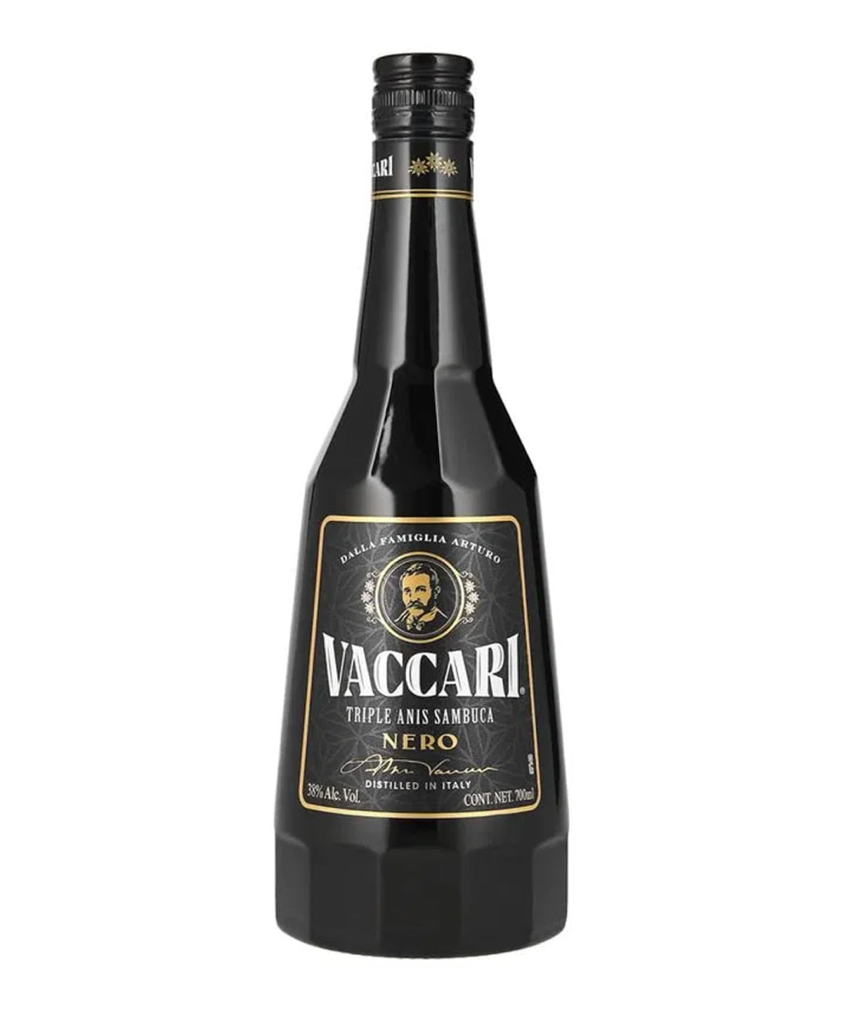 Licor Vaccari Nero De Sambuca - 700 ml
