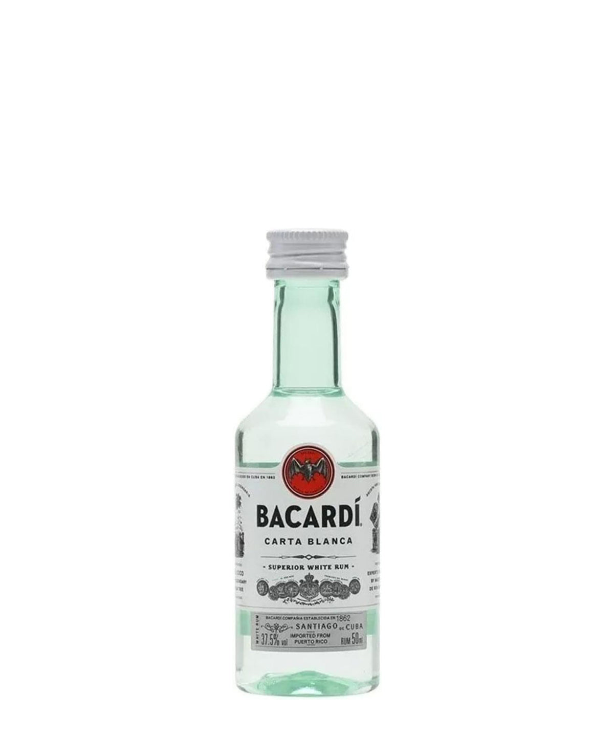 RON BACARDI BLANCO 50ML