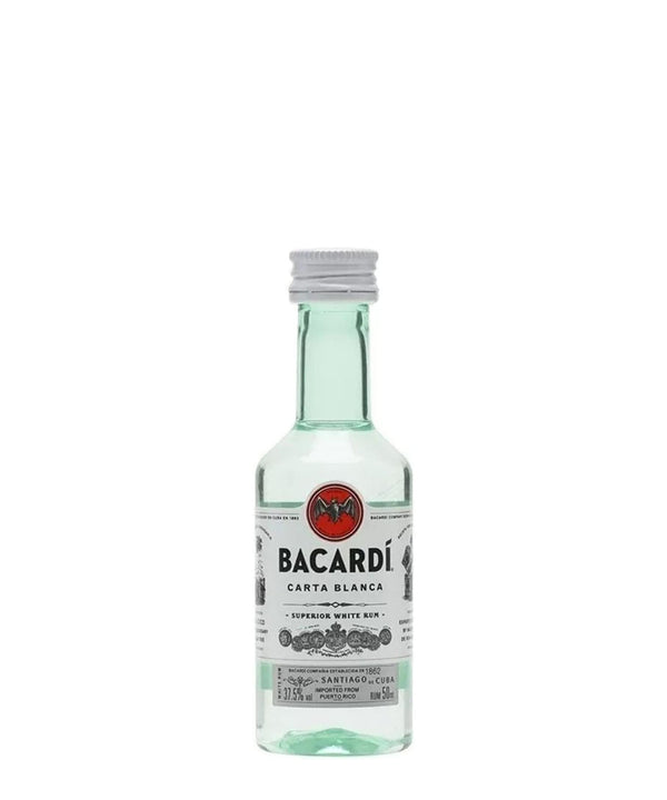 RON BACARDI BLANCO 50ML