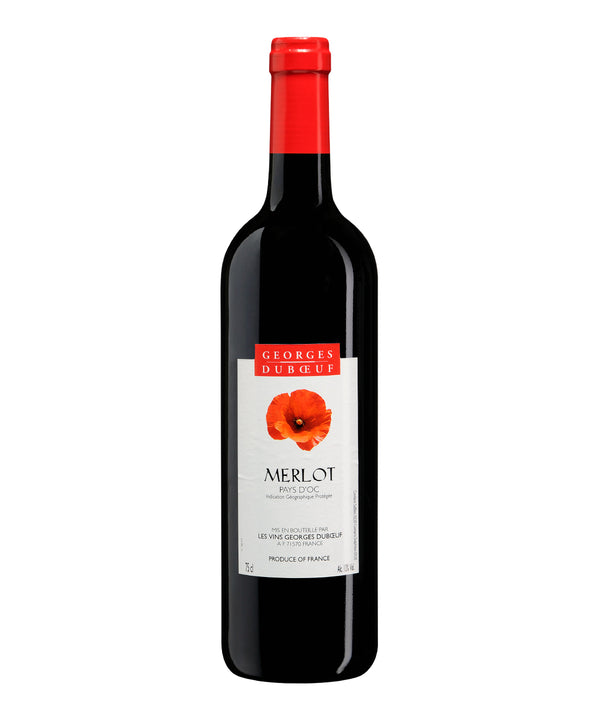 VT GEORGES DUBOEUF MERLOT PAYS 750 ML.