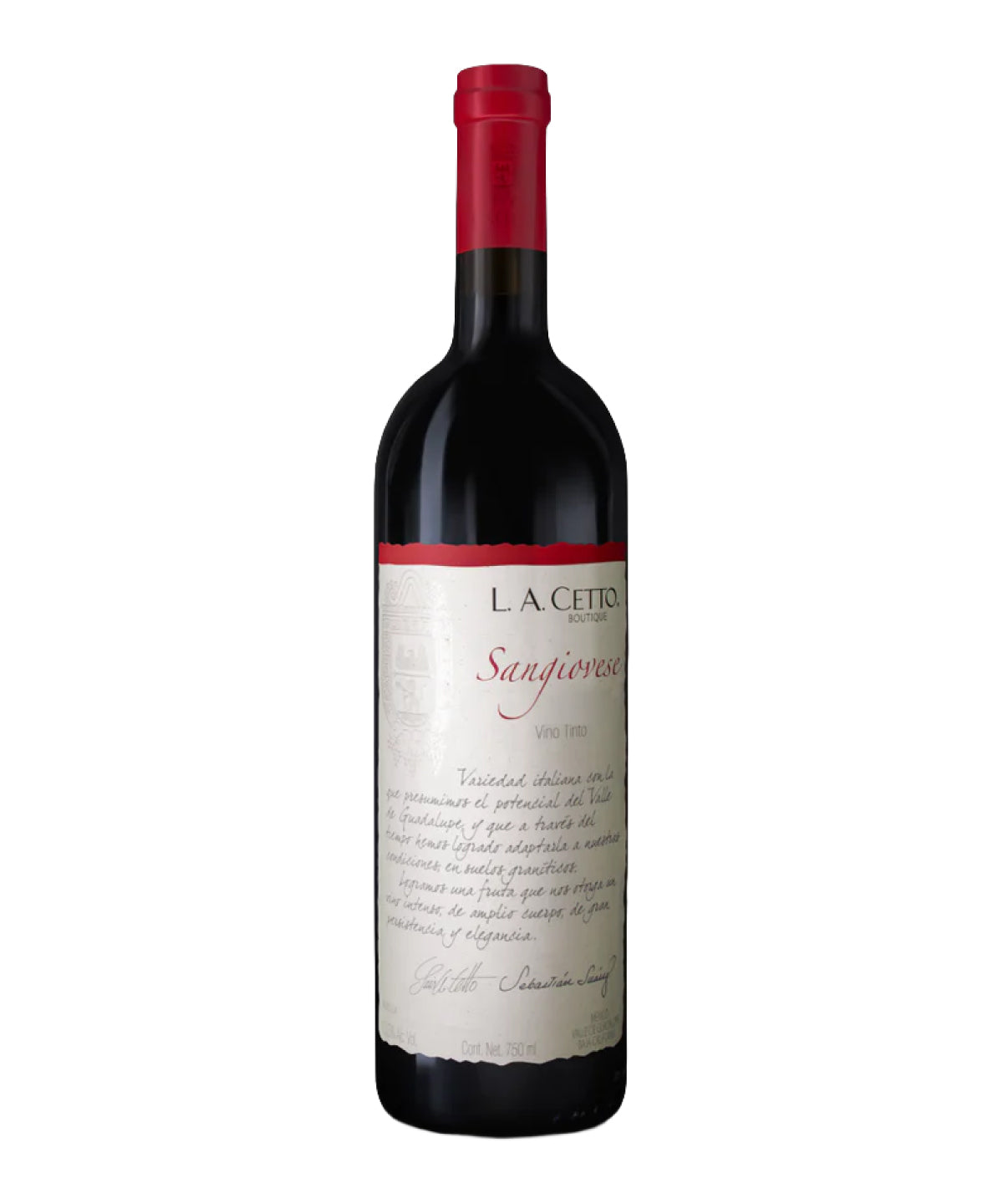 VT SANGIOVESSE BOUTIQUE L A CETTO 750ML