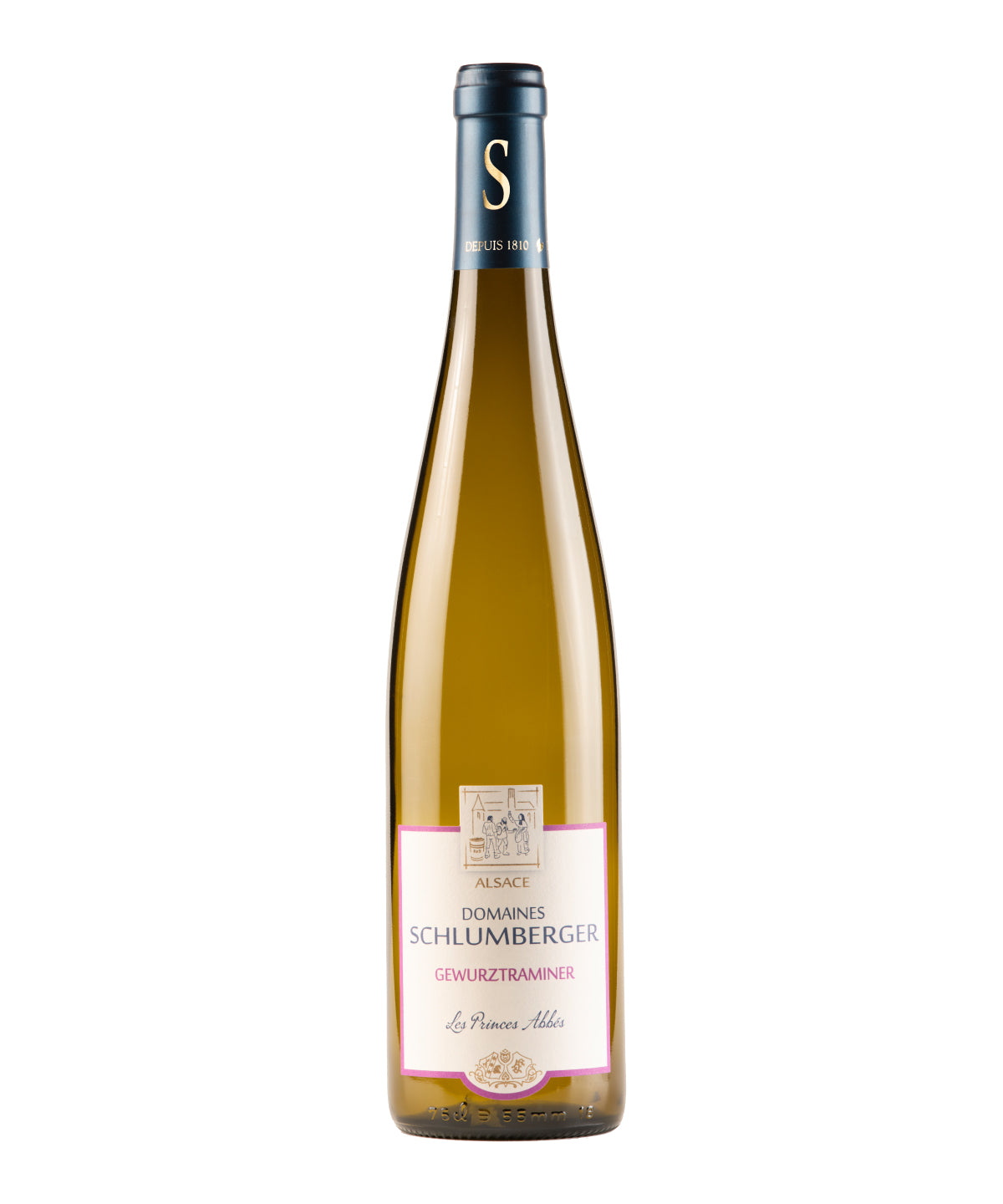 Vino Blanco Schlumberger Princes Abbes Gewurztraminer - 750 ml