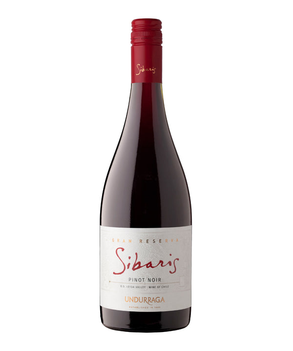 VT PINOT NOIR SIBARIS UNDURRAGA 750ML.