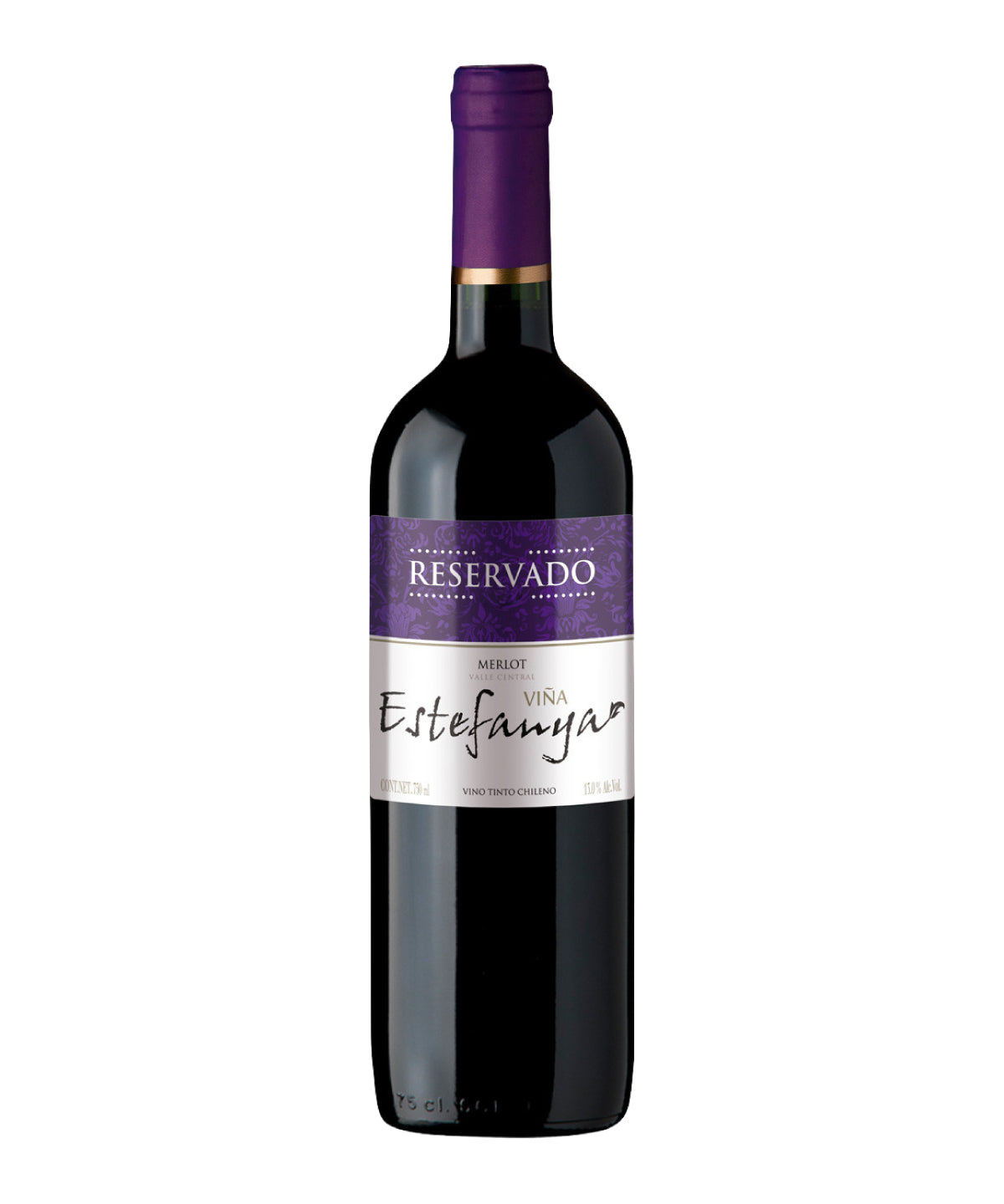 Vino Tinto Reservado Merlot Estefanya - 750 ml