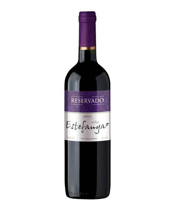 Vino Tinto Reservado Merlot Estefanya - 750 ml