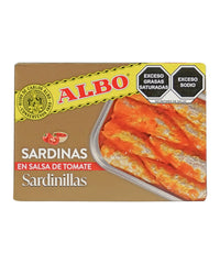 Sardinas En Tomate Albo 120gr