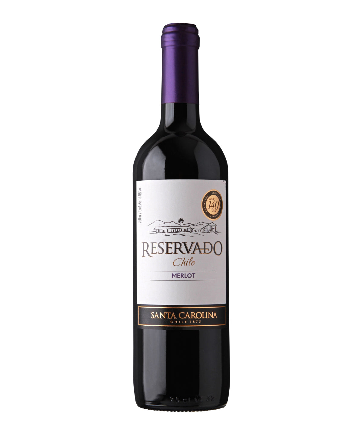 VT MERLOT RESERVADO STA CAROLINA 750ML