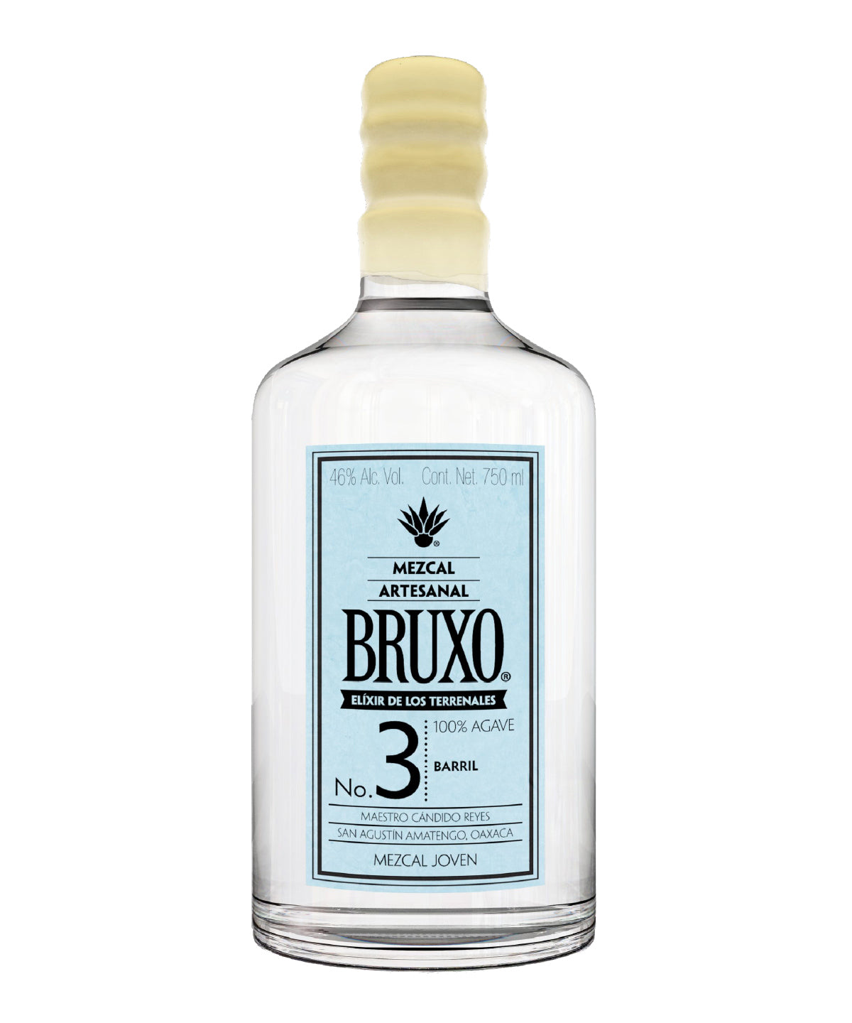 Mezcal Bruxo #3 Barril Joven - 750 ml