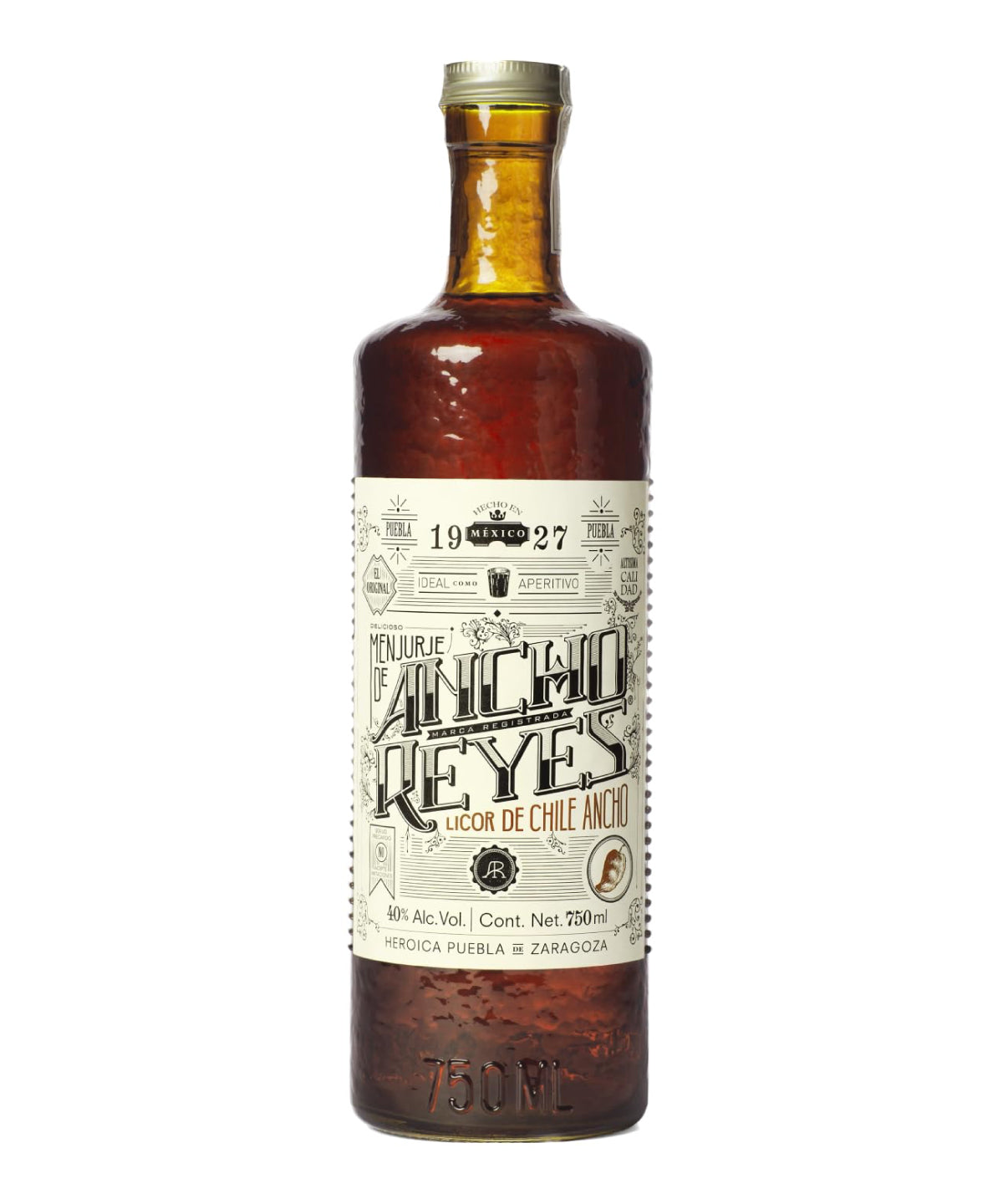 Licor de Chile Poblano Ancho Reyes Verde 750 ml