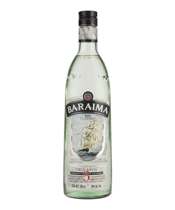 RON BARAIMA PLATINO 3 AÑOS 750ML