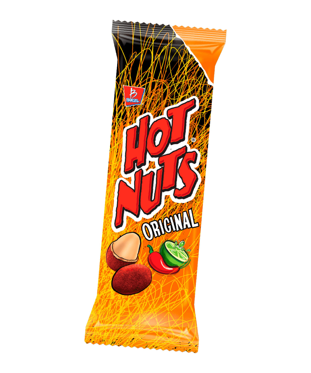 Botana Cac Hot Nuts Original 115g