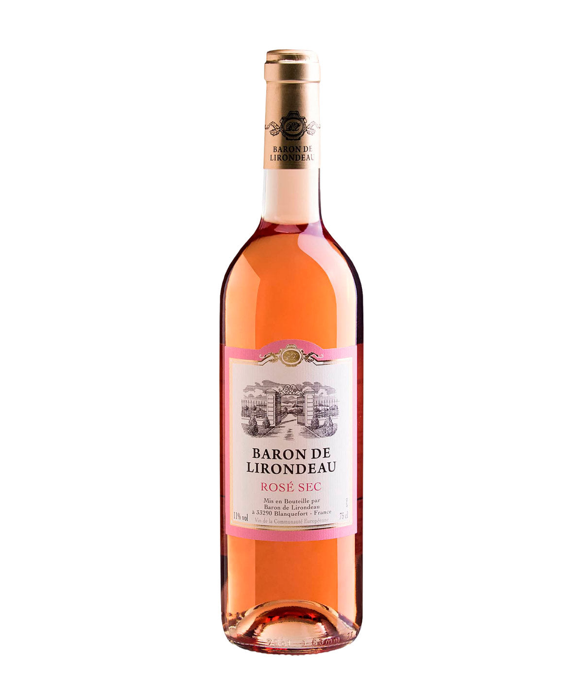 Vino Rosado Baron De Lirondeau 750ml