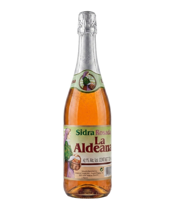 SIDRA LA ALDEANA ROSADA 750ML.