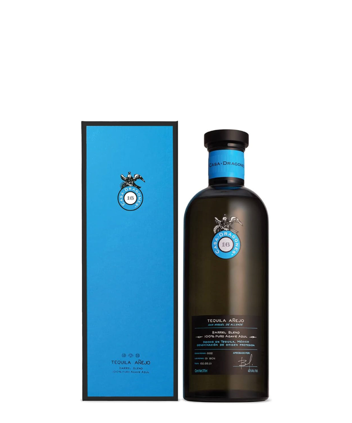 TEQ CASA DRAGONES AâˆšÃ« BARREL BLEND 375ML.