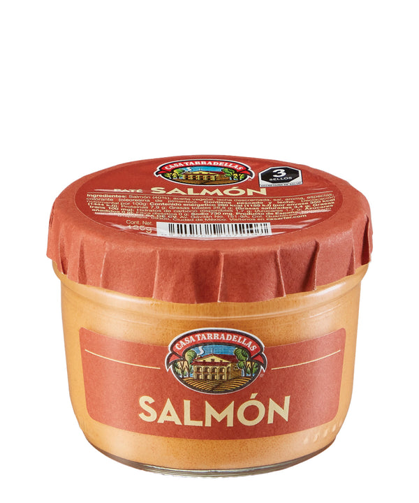 PATE TARRADELLAS SALMON 125G