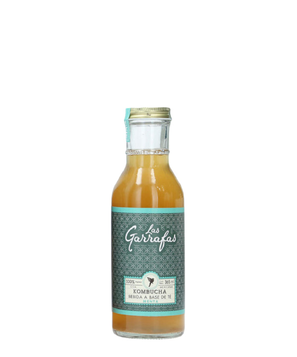 KOMBUCHA MENTA LAS GARRAFAS 365ML