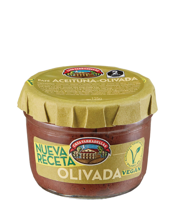 PATE ACEITUNA-OLIVADA CASA TARRADE 125 G