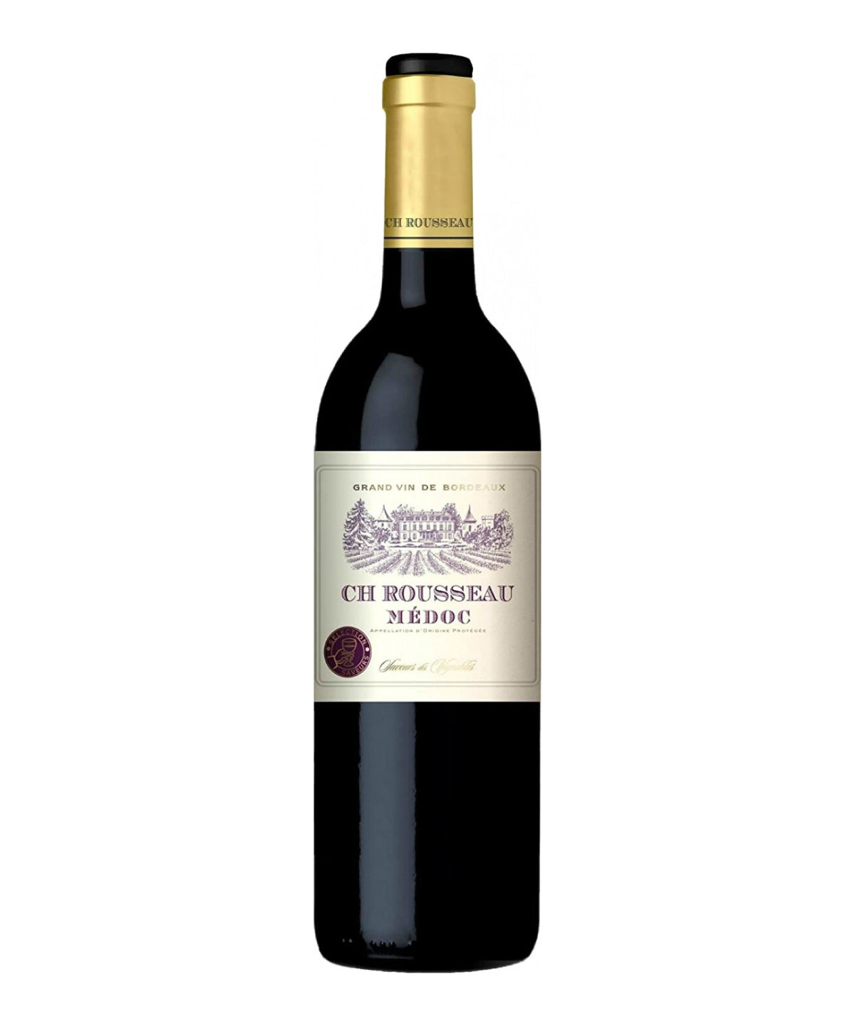 Vino Tinto Ch Rousseau Medoc 750 ml