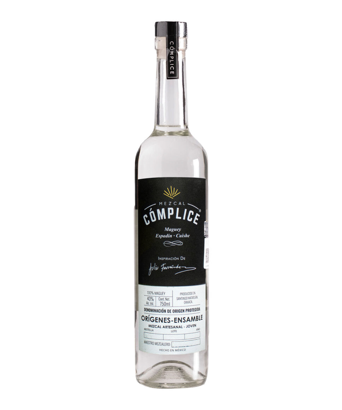 Mezcal Complice Espadin Cuishe 750 ml