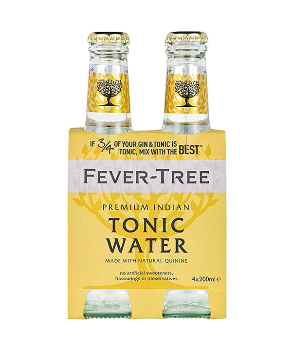 AGU TONICA FEVER TREE 4 PACK 200ML