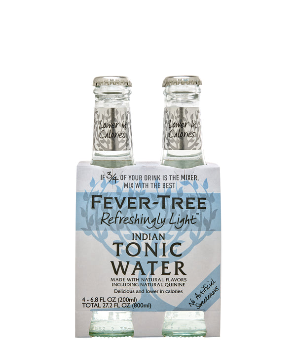 AGU TONICA FEVER TREE LIGHT 4 PACK 200ML