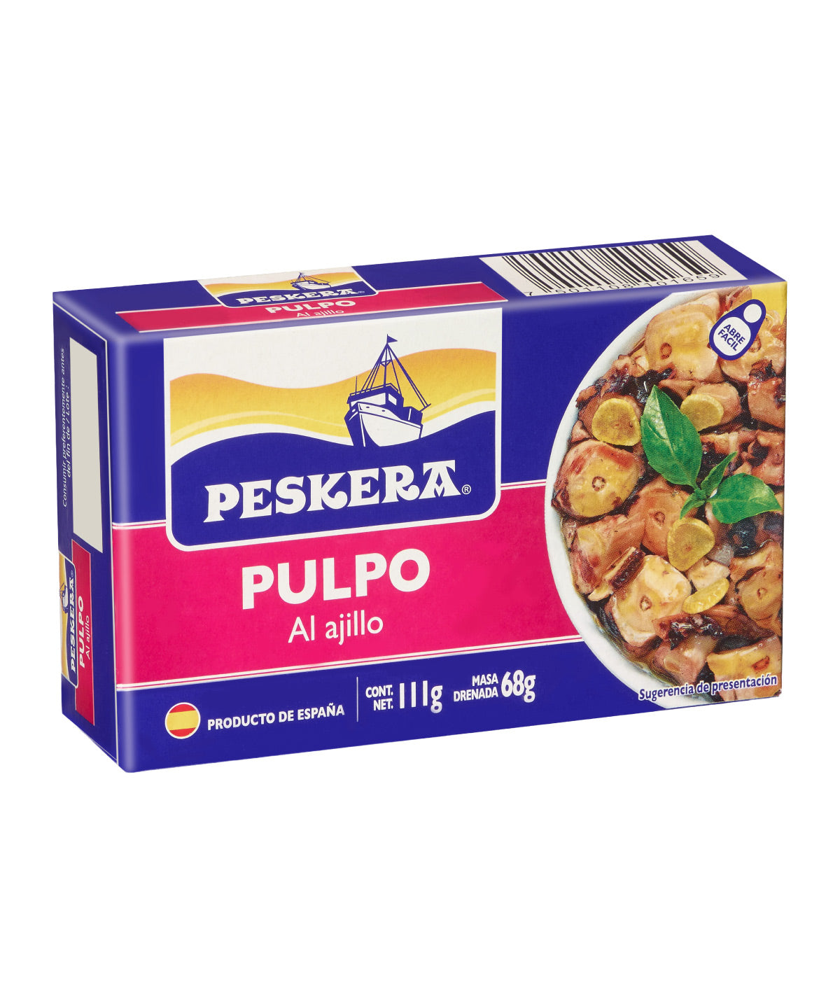 PULPO PESKERA AL AJILLO 111GR
