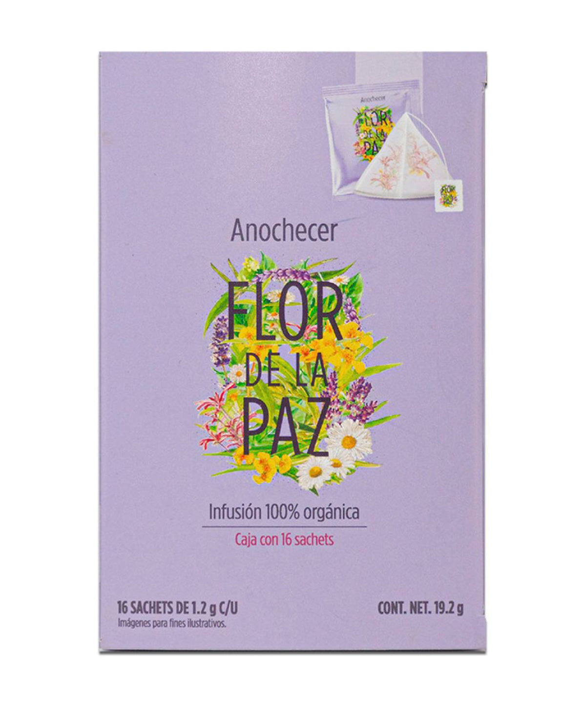 Te Flor De La Paz Anochecer Caja 16 Sachets