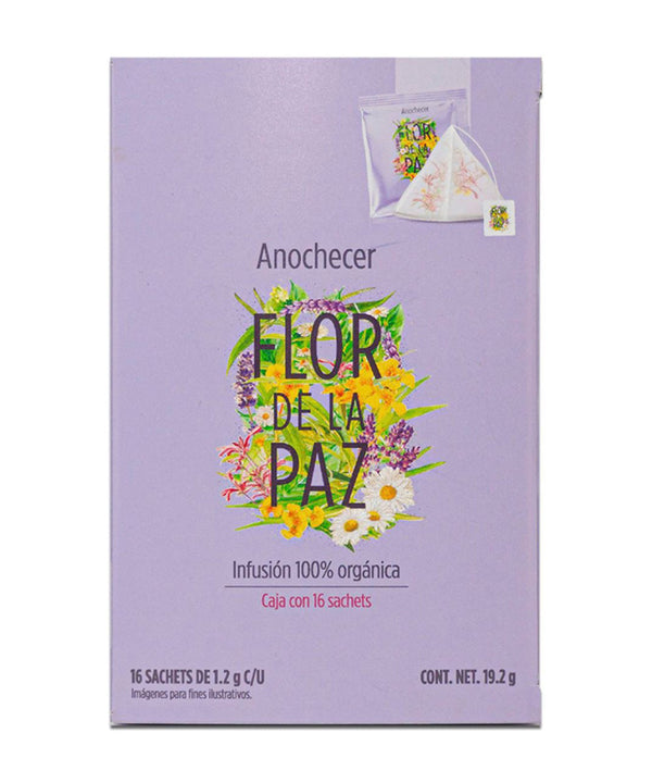 Te Flor De La Paz Anochecer Caja 16 Sachets