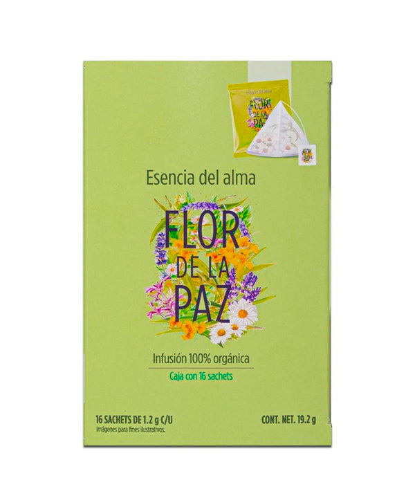Te Flor De La Paz Esencia Del Alma Caja 16 Sachets