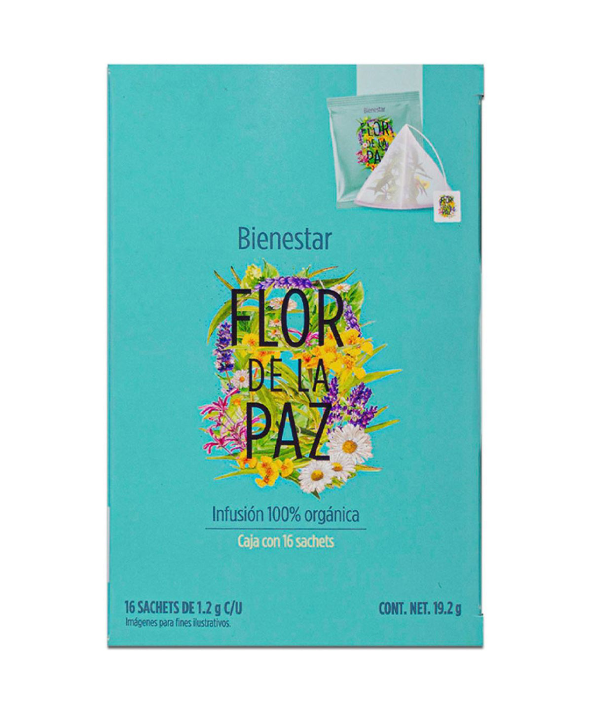 Te Flor De La Paz Caja 16 Sachets