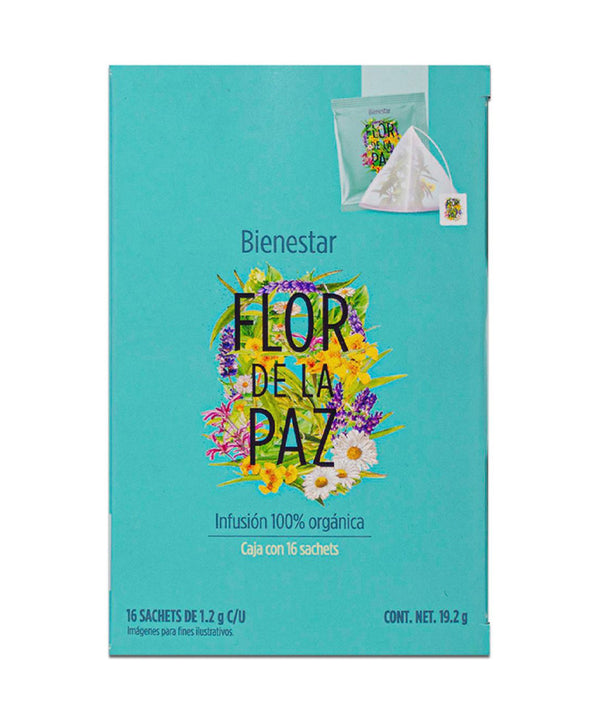 Te Flor De La Paz Caja 16 Sachets