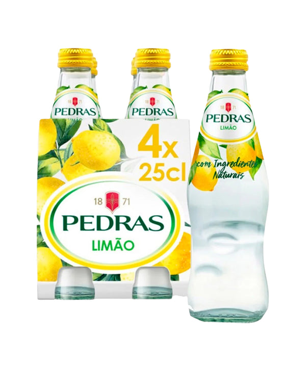 AGU MINERAL PEDRAS LIMON 250ML 4PACK