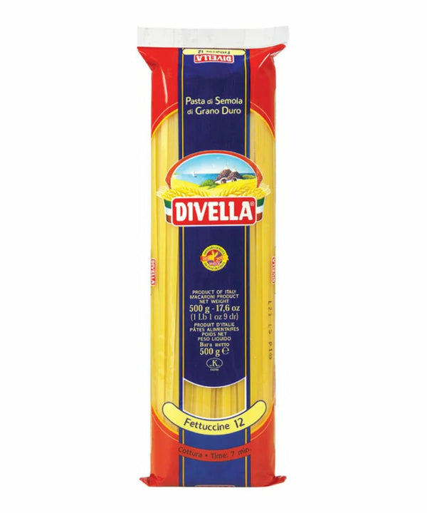 Fettuccine Divella De Semola 500g