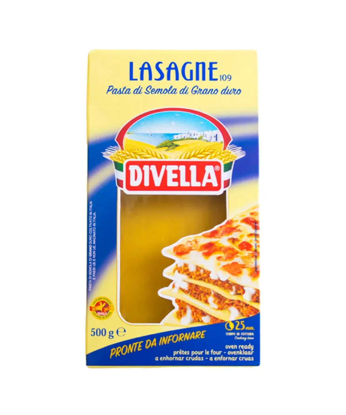 Lasagna Divella 500g