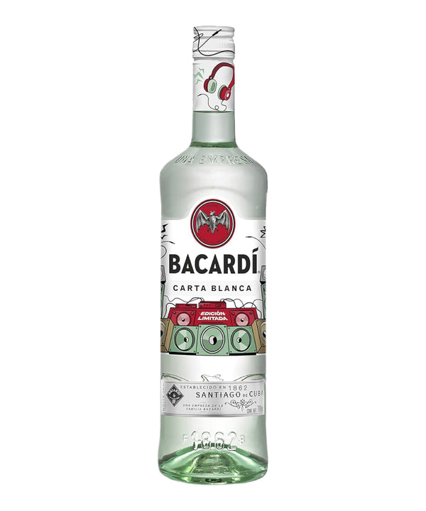 RON BACARDI BLANCO MUSIC EDITION 700 ML