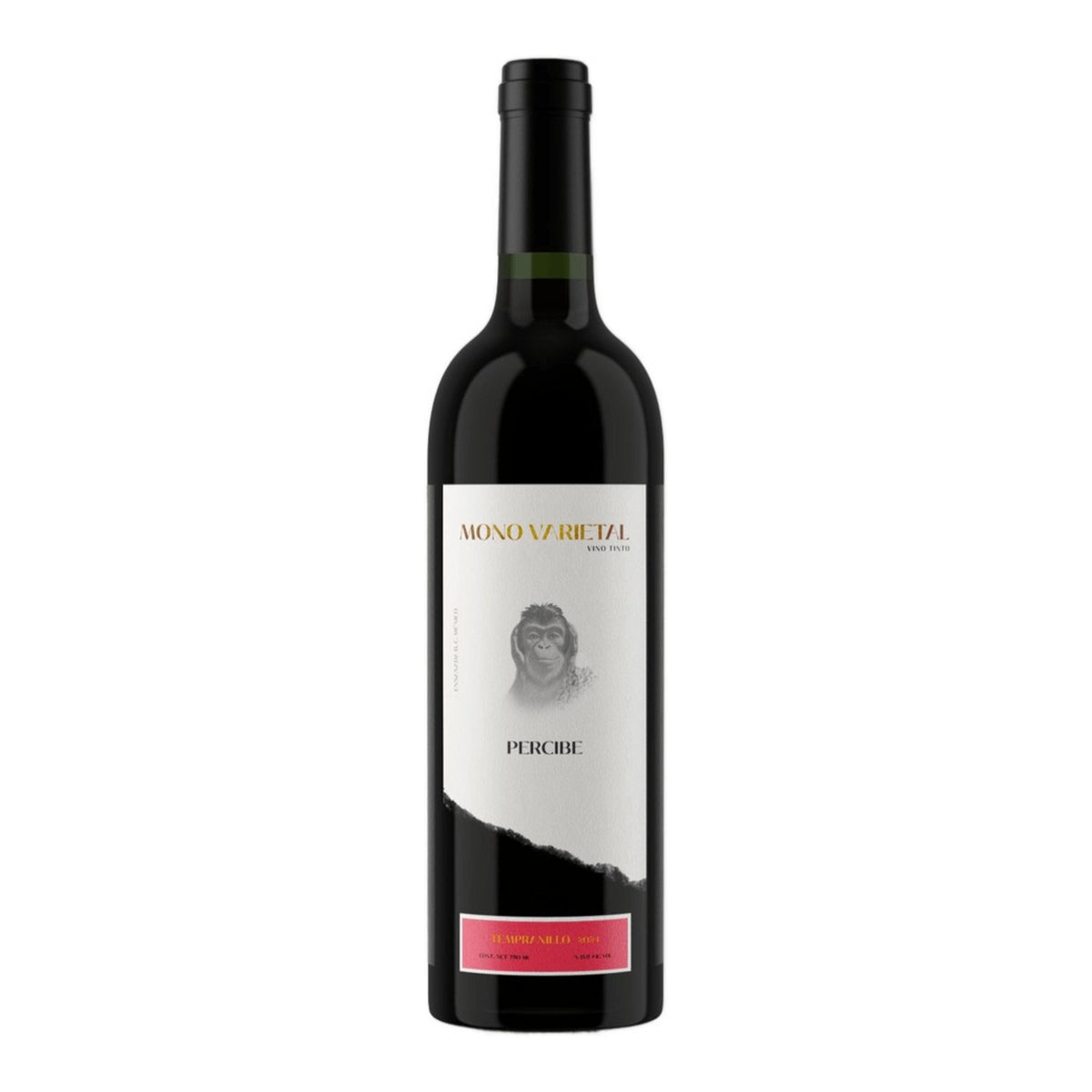 Vino Tinto Percibe Monovarietal Tempranillo 750 ml