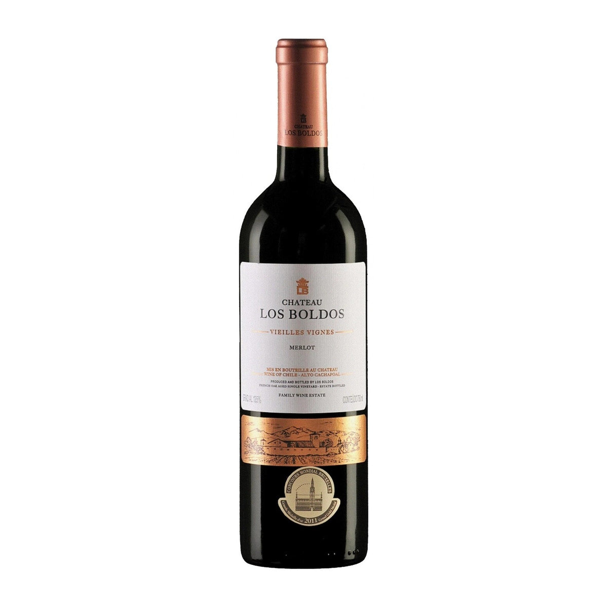 Vino Tinto Los Boldos Merlot 750 ml