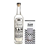 Mezcal San Cosme 700 ml + 2 Mezcaleros