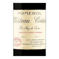 Vino Tinto Château Certan de May Pomerol 2022 750 ml