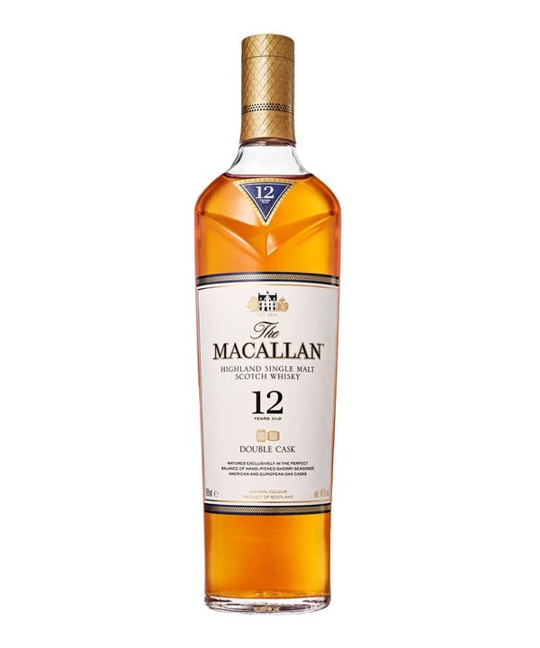 WHI THE MACALLAN 12Y DOUBLE CASK 750ML