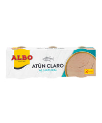 Atun Claro Al Natural Albo 3pack 80 grs