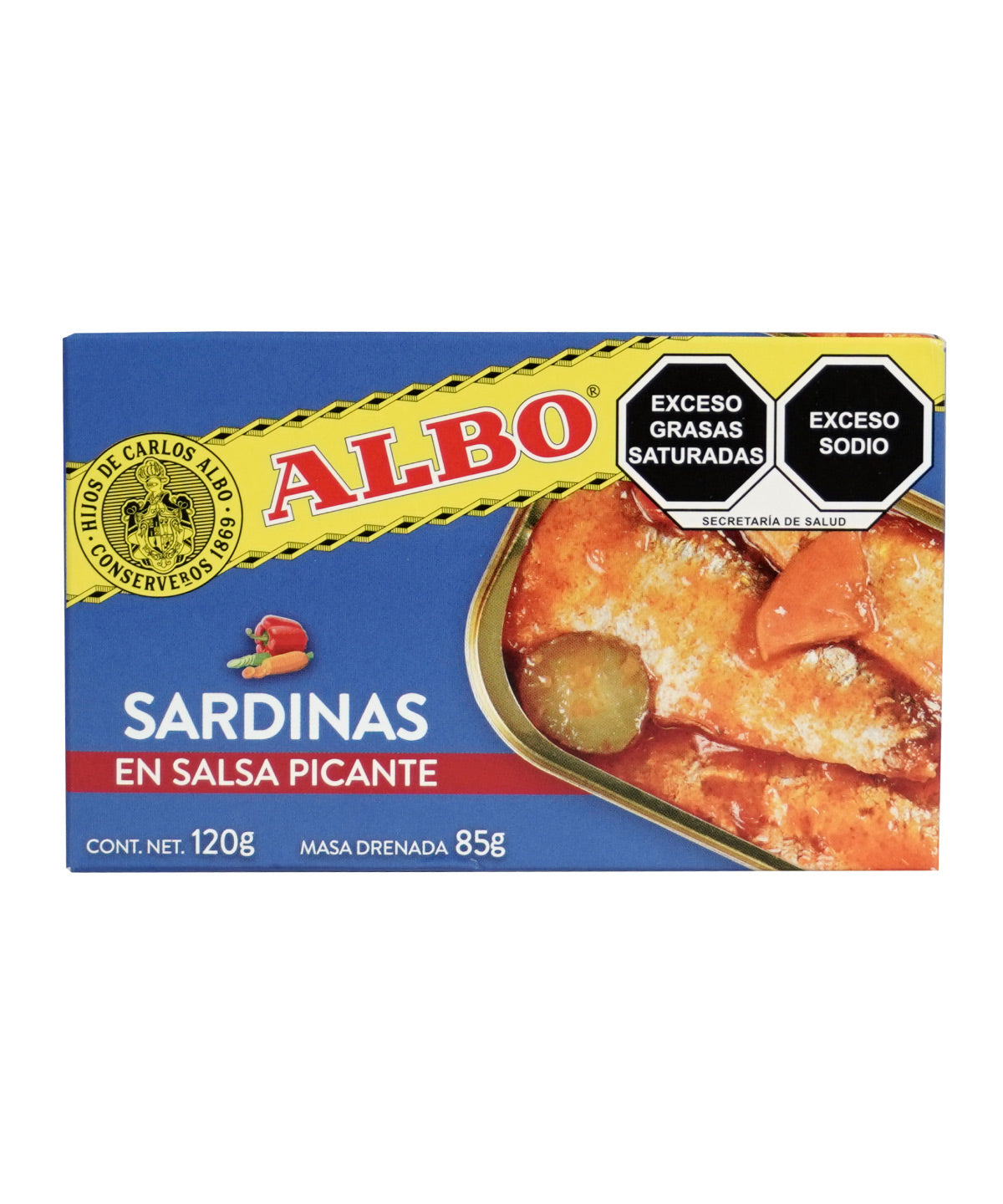 Sardinillas En Salsa Picantonas Albo 105 grs