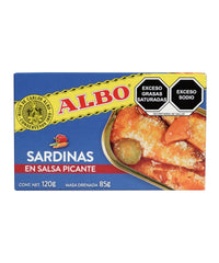 Sardinillas En Salsa Picantonas Albo 105 grs