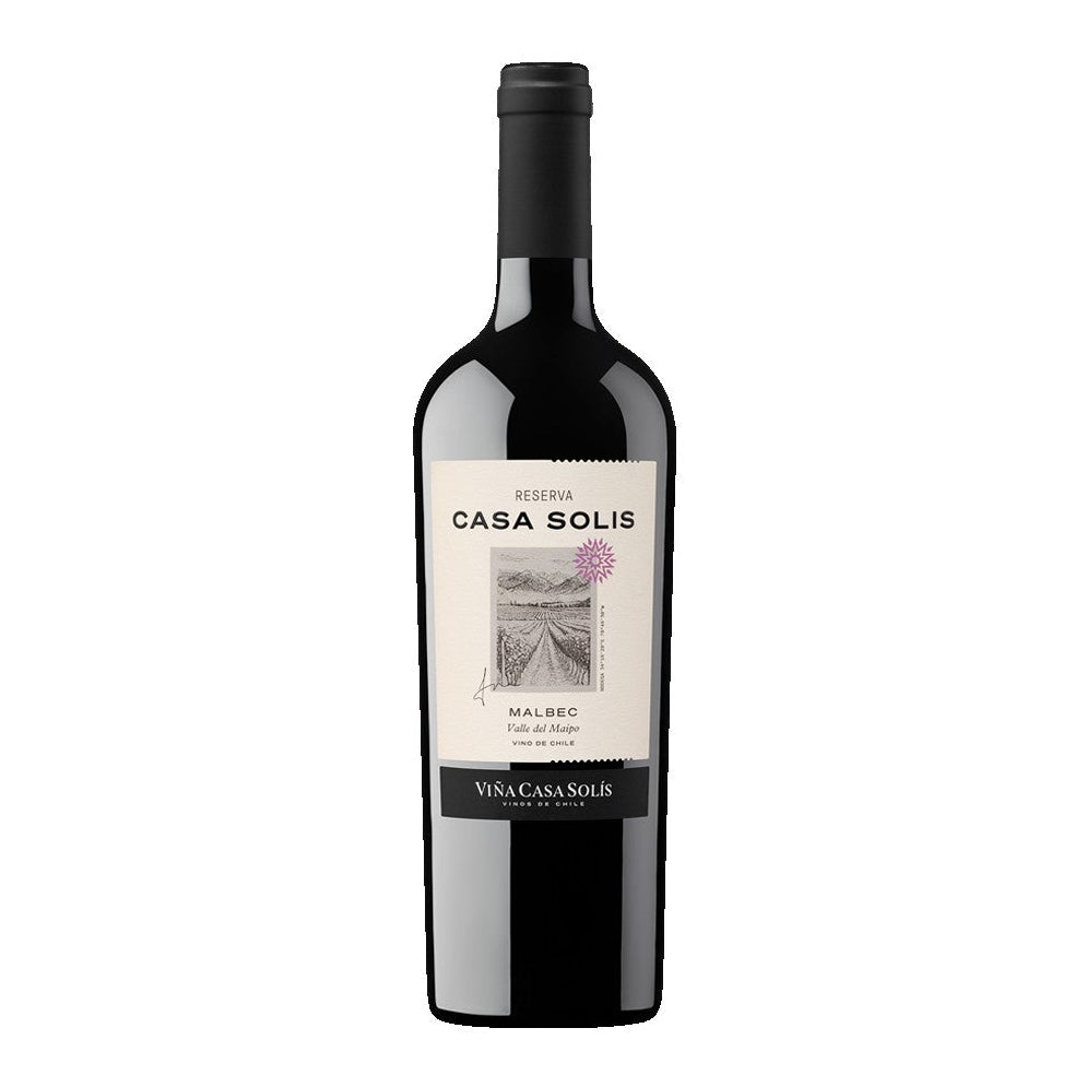 Vino Tinto Casa Solís Reserva Malbec 750 ml