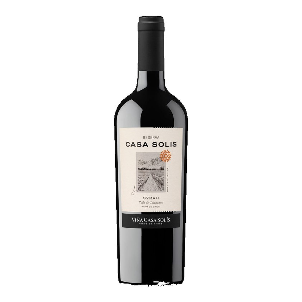 Vino Tinto Casa Solís Reserva Syrah 750 ml