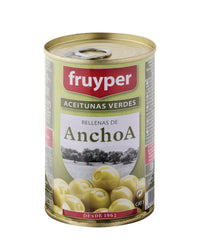 Aceitu Manzanilla Fruyper Relle De Anchoa 314 grs
