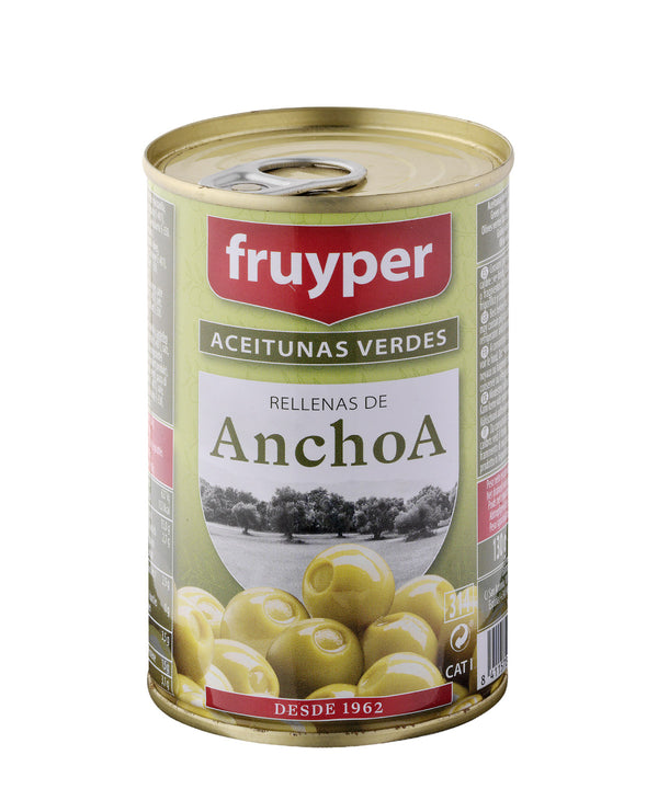 Aceitu Manzanilla Fruyper Relle De Anchoa 314 grs