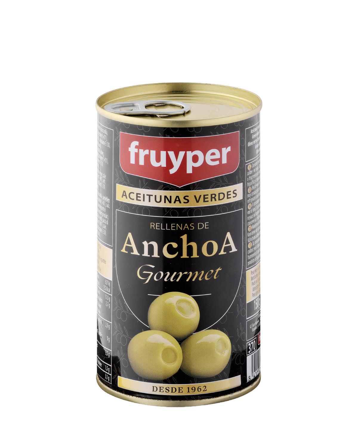 Aceitu Manzanilla Fruyper Relle De Anchoa Gourmet 370 grs