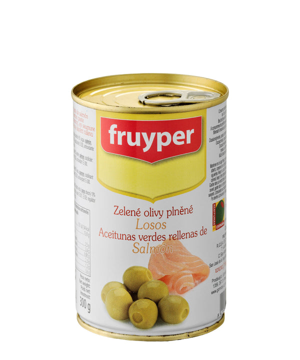 Aceitu Manzanilla  Fruyper Relle Salmon 314 grs